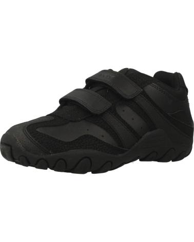 Sneaker für Mädchen und Junge GEOX ZAPATILLAS NINO MODELO CRUSH M COLOR NEGRO C9999