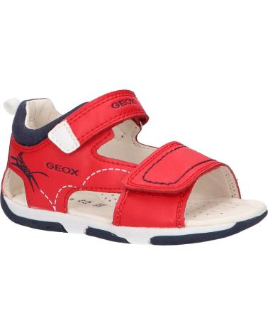 Sandali per Bambino GEOX B150XB 05410 B TAPUZ C7217 RED-NAVY
