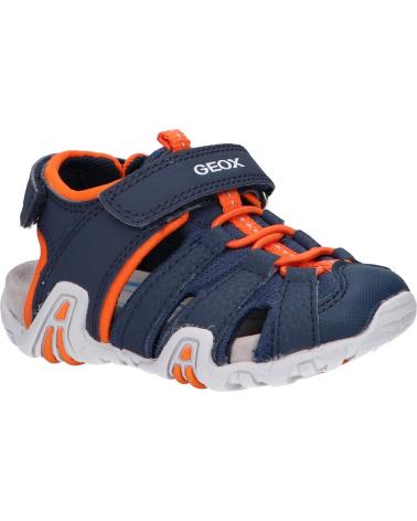 Sandalias de Niño GEOX B1524A 0CE15 B KRAZE C0659 NAVY-ORANGE