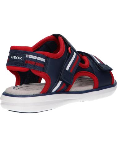 boy Sandals GEOX J25DRA 0BC14 J MARATEA C0735 NAVY-RED