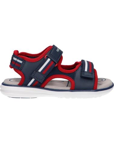Sandales pour Garçon GEOX J25DRA 0BC14 J MARATEA C0735 NAVY-RED