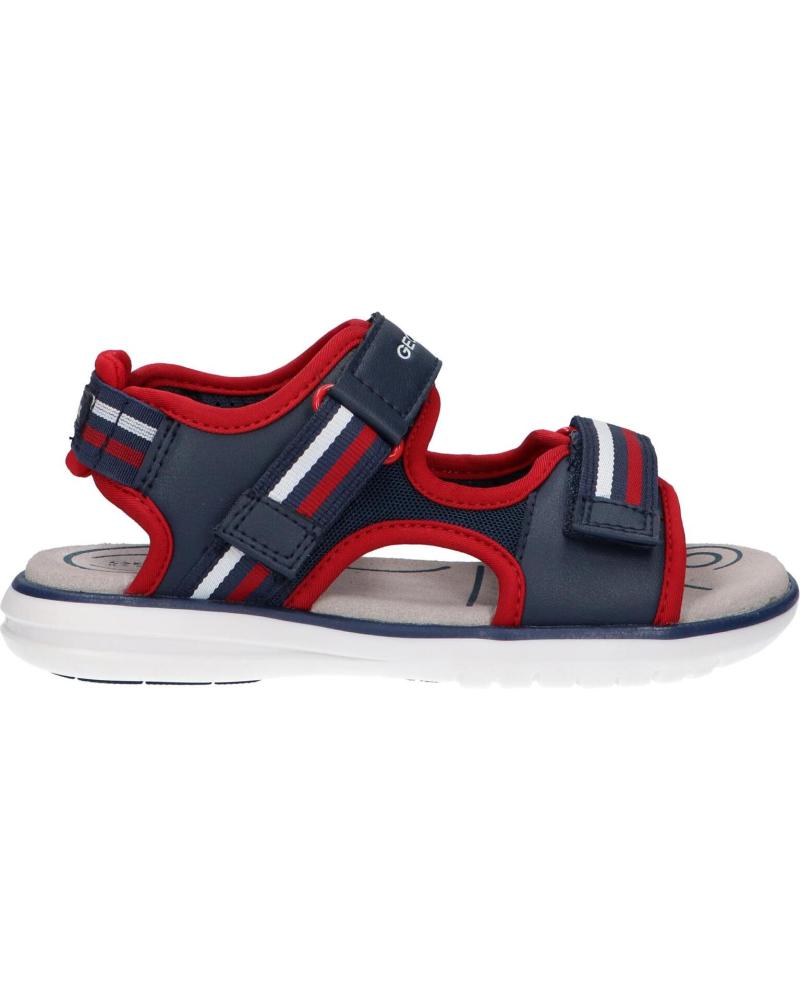 boy Sandals GEOX J25DRA 0BC14 J MARATEA C0735 NAVY-RED