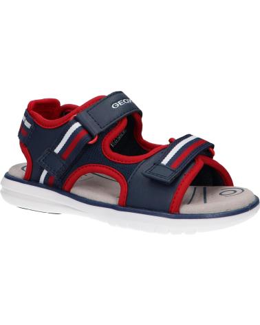 boy Sandals GEOX J25DRA 0BC14 J MARATEA C0735 NAVY-RED