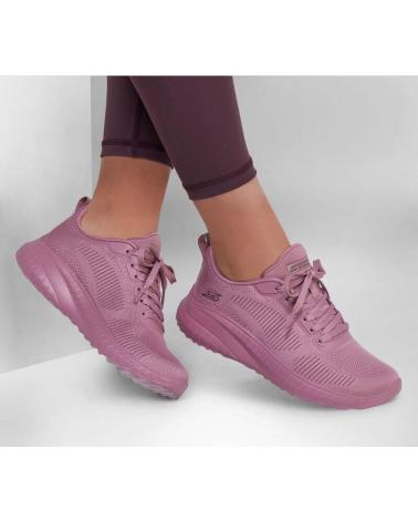 Deportivas-De-Mujer-SKECHERS-BOBS-SQUAD-CHAOS-FACE-OFF-ROSA