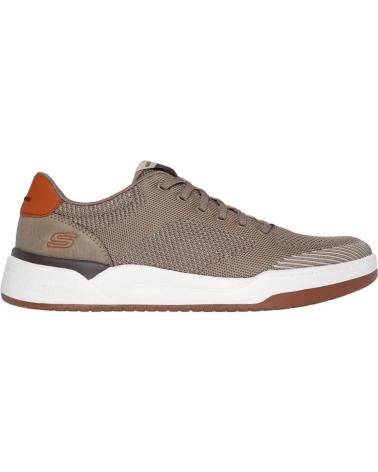 Deportivas de Hombre SKECHERS DEPORTIVAS RELAXED FIT TAUPE