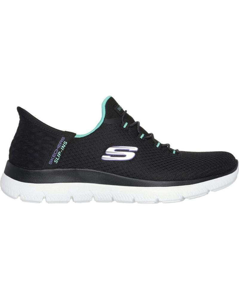 Sportschuhe für Damen SKECHERS ZAPATILLAS PARA MUJER EN COLOR NEGRO NEGRO