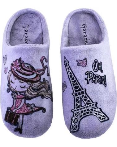 Calzado de casa de Mujer garzon 7309 247 ZAPATILLAS DE CASA DE MUJER GRIS GRIS