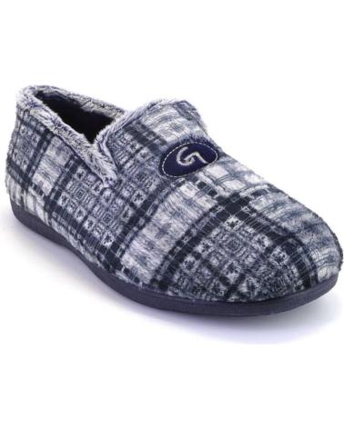 Pantoufles pour Homme GARZON 6501 292 ZAPATILLAS DE CASA CERRADA DE HOMBRE AZUL MA AZUL MARINO