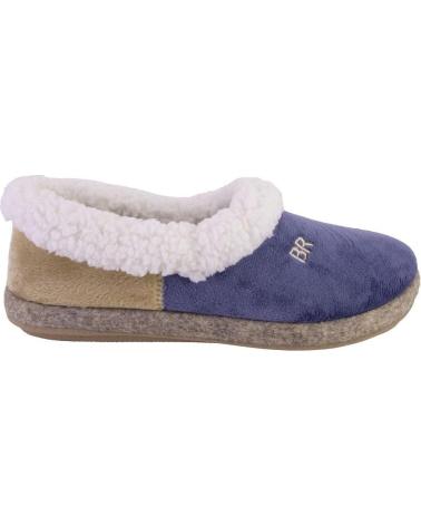 Pantofole per Donna COSDAM 12026 ZAPATILLAS DE CASA CERRADA DE MUJER AZUL