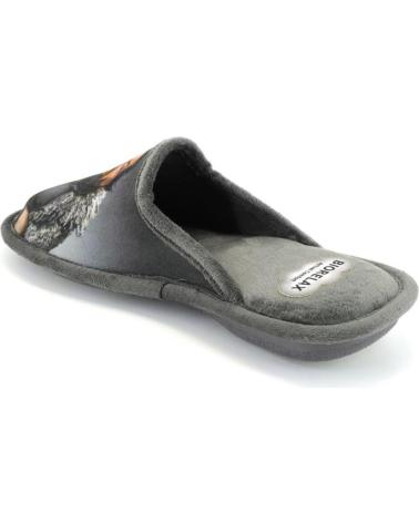 Pantufas de Homem COSDAM 1464 ZAPATILLAS DE CASA DE HOMBRE GRIS