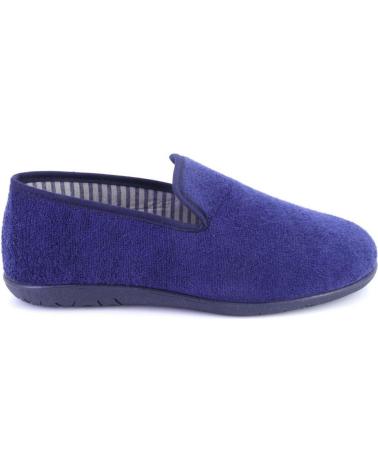 Pantoufles pour Homme CABRERA 9556 ZAPATILLAS DE CASA CERRADA DE HOMBRE AZUL MARIN AZUL MARINO