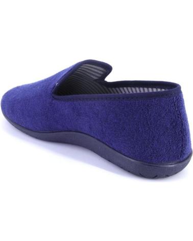 Pantofole per Uomo CABRERA 9556 ZAPATILLAS DE CASA CERRADA DE HOMBRE AZUL MARIN AZUL MARINO