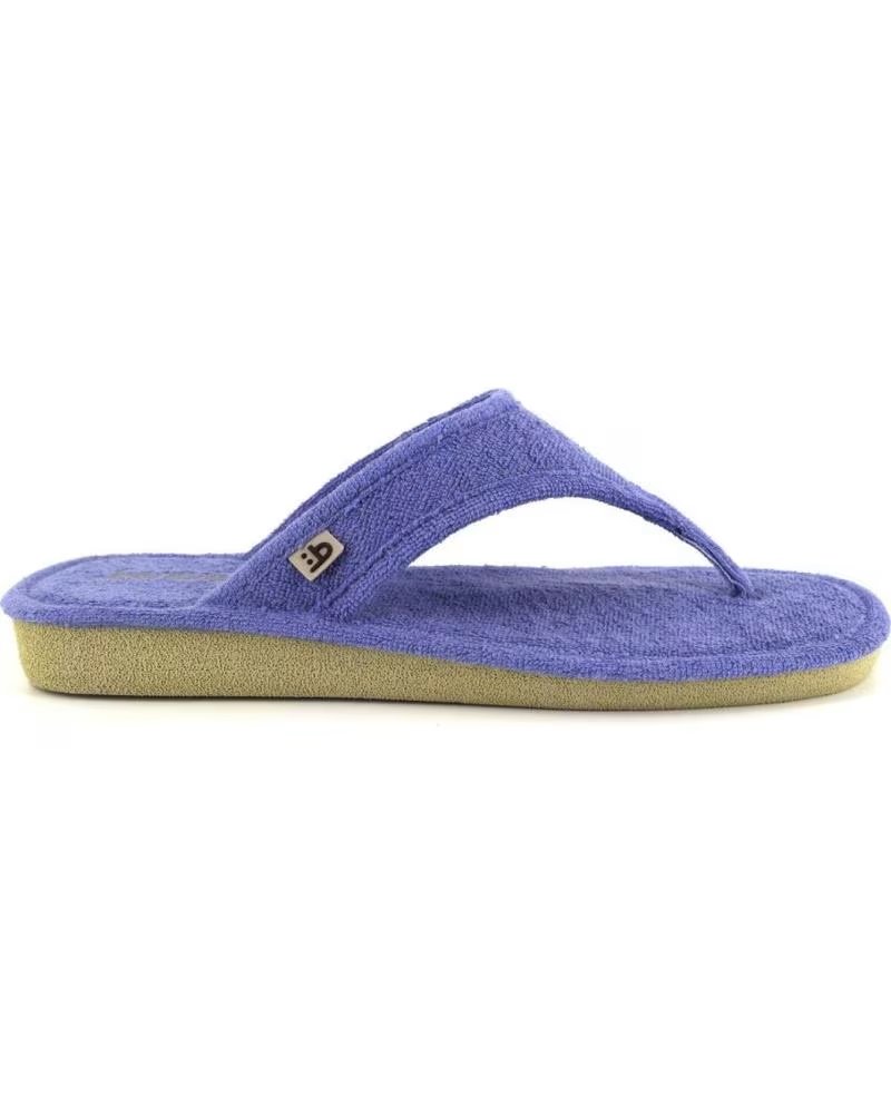 Calzado de casa de Mujer berevere 4304 ZAPATILLAS DE CASA DE MUJER AZUL AZUL