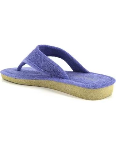 Calzado de casa de Mujer berevere 4304 ZAPATILLAS DE CASA DE MUJER AZUL AZUL
