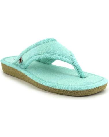 Woman House slipers BEREVERE 4304 ZAPATILLAS DE CASA DE MUJER VERDE CLARO