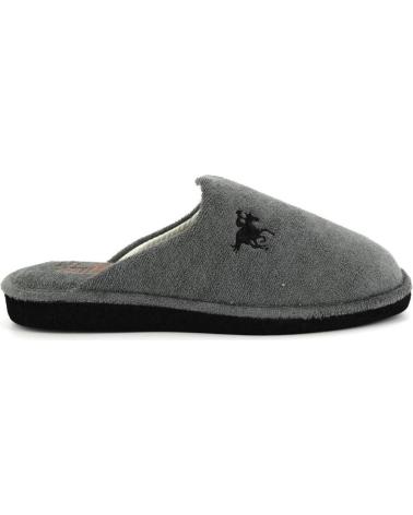 Pantoufles pour Homme BEREVERE 8803 ZAPATILLAS DE CASA DE HOMBRE GRIS