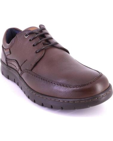 Zapatos de Hombre baerchi 5316 ZAPATOS CON CORDONES DE HOMBRE MARRON PIEL MARRON