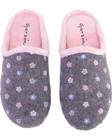 Woman House slipers GARZON 12000 371 ZAPATILLAS DE CASA DE MUJER GRIS