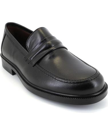 Mocasines de Hombre BAERCHI 1658 MOCASINES DE HOMBRE PIEL NEGRO