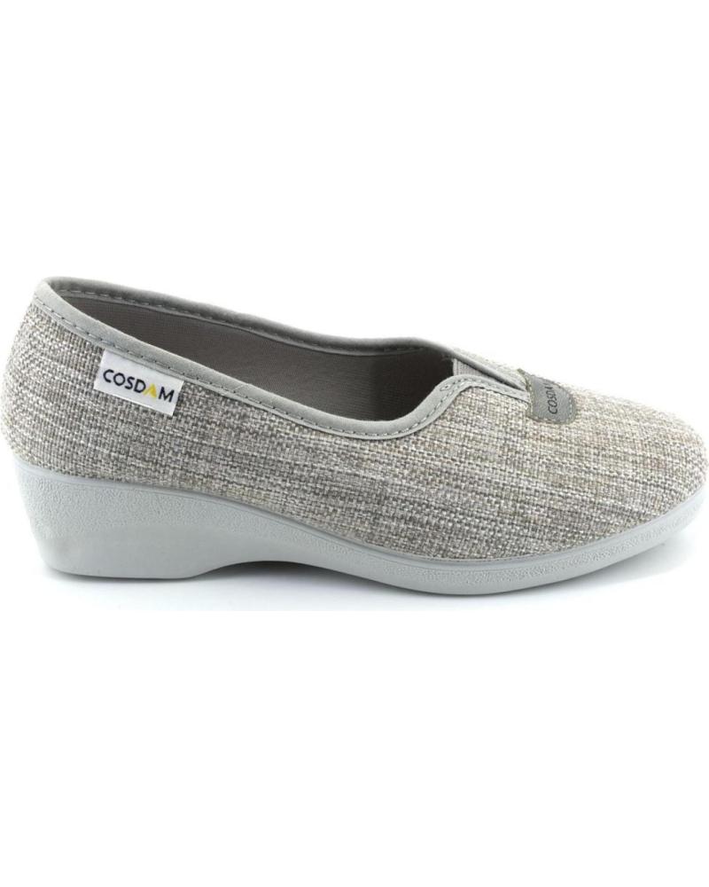 Woman Trainers COSDAM 2410 LONAS DE MUJER CON CUNA BAJA GRIS