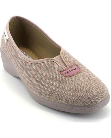 Woman Trainers COSDAM 2410 LONAS DE MUJER CON CUNA BAJA ROSA