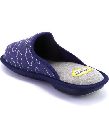 Pantofole per Donna COSDAM 4109 22 ZAPATILLAS DE CASA DE MUJER AZUL JEANS
