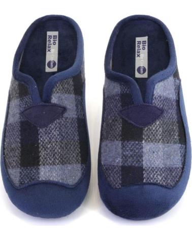 Pantofole per Uomo COSDAM 13674 ZAPATILLAS DE CASA DE HOMBRE AZUL MARINO
