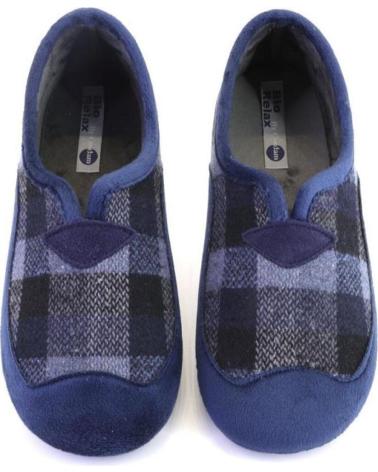 COSDAM 13685 ZAPATILLAS DE CASA CERRADA DE HOMBRE AZUL MARIN AZUL MARINO