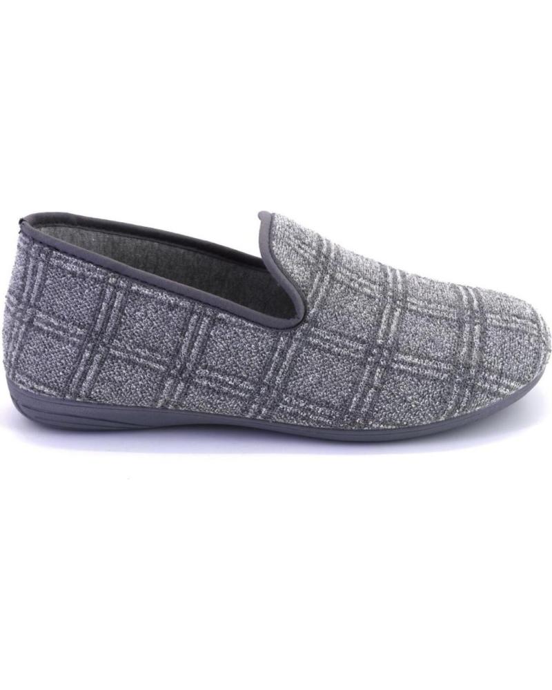 Pantoufles-De-Hombre-COSDAM-13763-ZAPATILLAS-DE-CASA-CERRADA-DE-HOMBRE-GRIS