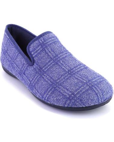 Pantoufles pour Homme COSDAM 13763 ZAPATILLAS DE CASA CERRADA DE HOMBRE AZUL MARIN AZUL MARINO