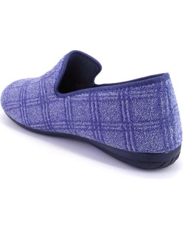 Pantoufles pour Homme COSDAM 13763 ZAPATILLAS DE CASA CERRADA DE HOMBRE AZUL MARIN AZUL MARINO