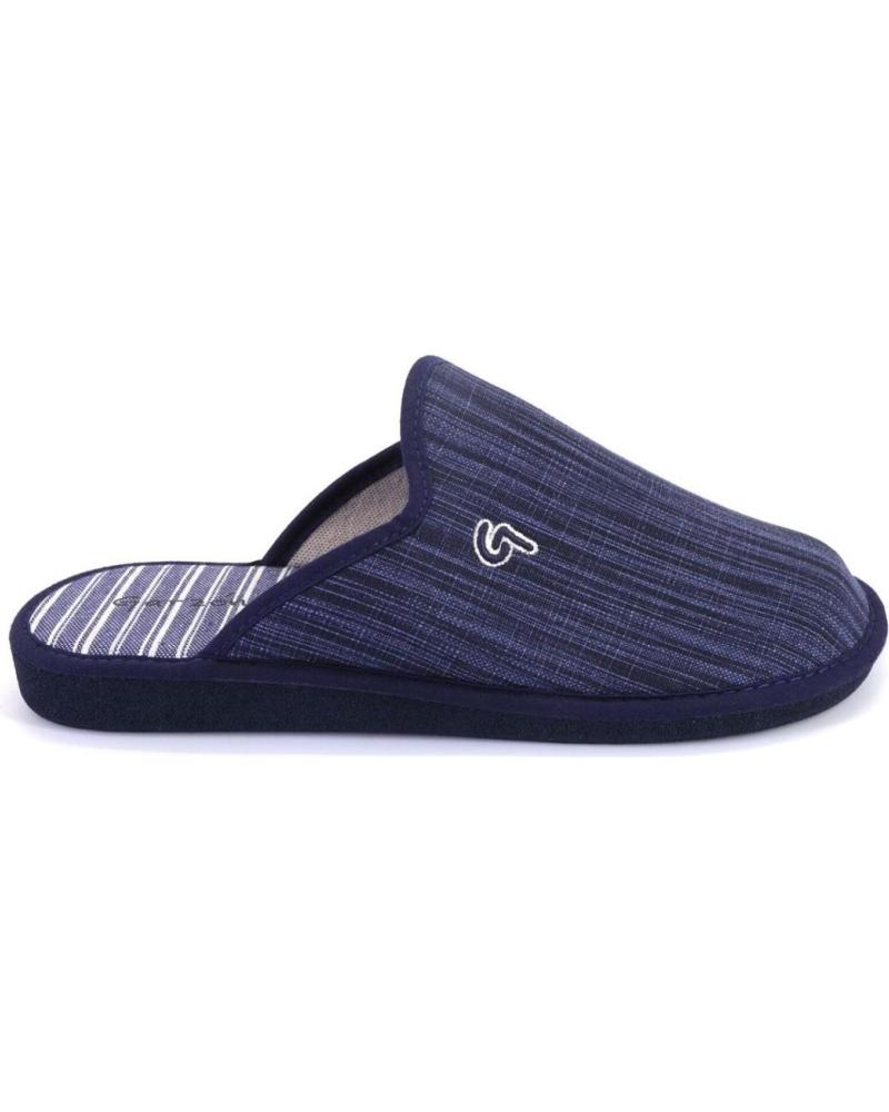 Pantoufles-De-Hombre-GARZON-P306-139-ZAPATILLAS-DE-CASA-DE-HOMBRE-AZUL-MARINO