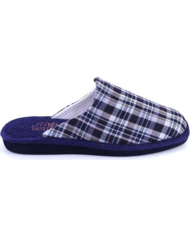 Pantofole per Uomo BEREVERE 3809 ZAPATILLAS DE CASA DE HOMBRE AZUL MARINO