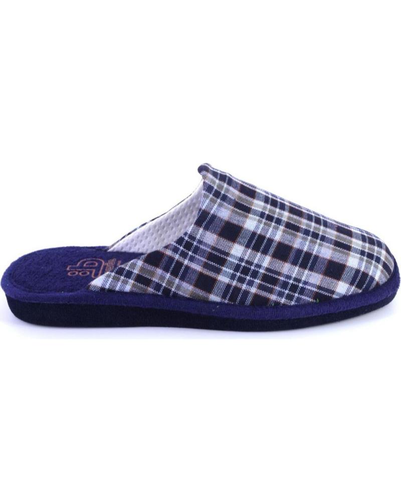 Pantoufles pour Homme BEREVERE 3809 ZAPATILLAS DE CASA DE HOMBRE AZUL MARINO