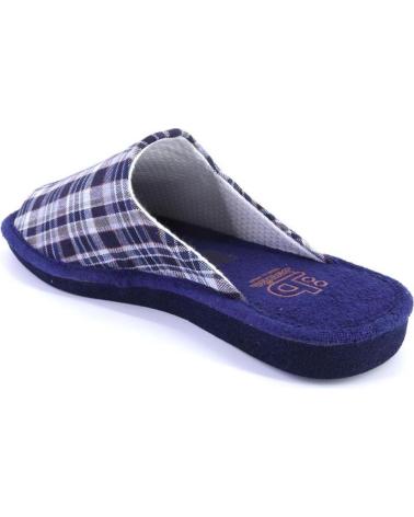 Pantoufles pour Homme BEREVERE 3809 ZAPATILLAS DE CASA DE HOMBRE AZUL MARINO