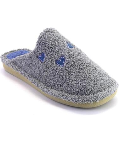 Calzado-De-Casa-De-Mujer-BEREVERE-3420-ZAPATILLAS-DE-CASA-DE-MUJER-GRIS