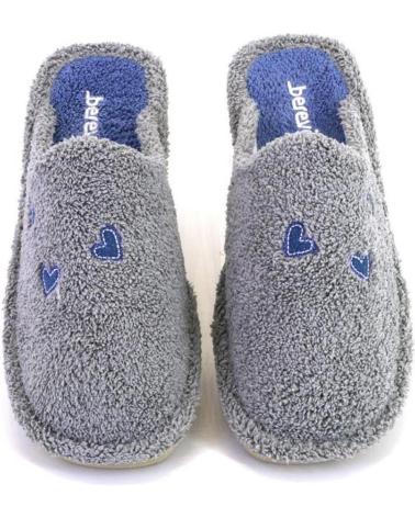Calzado-De-Casa-De-Mujer-BEREVERE-3420-ZAPATILLAS-DE-CASA-DE-MUJER-GRIS