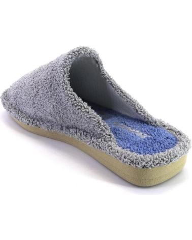 Calzado-De-Casa-De-Mujer-BEREVERE-3420-ZAPATILLAS-DE-CASA-DE-MUJER-GRIS