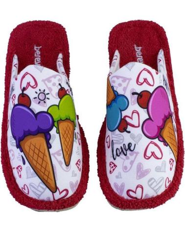 Pantofole-De-Mujer-BEREVERE-3414-ZAPATILLAS-DE-CASA-DE-MUJER-ROJO