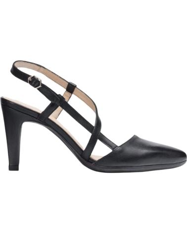 Zapatos de tacón de Mujer WONDERS ZAPATO  VESTIR PIEL NEGRO