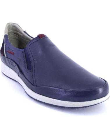 Man Mocasines FLUCHOS F1735 MOCASINES DE HOMBRE PIEL AZUL MARINO