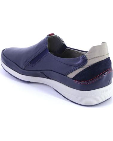 Man Mocasines FLUCHOS F1735 MOCASINES DE HOMBRE PIEL AZUL MARINO