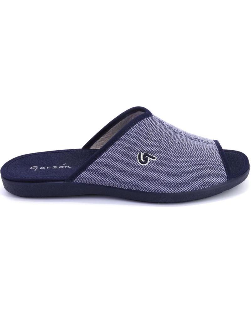 Pantoufles pour Homme GARZON 6971 091 ZAPATILLAS DE CASA DE HOMBRE AZUL MARINO