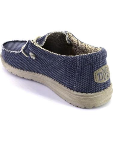 Chaussures pour Homme HEY DUDE WALLY BRAIDED LONAS DE HOMBRE MUY LIGERO AZUL JEANS