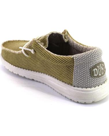 Scarpe per Uomo HEY DUDE WALLY BRAIDED LONAS DE HOMBRE MUY LIGEROS MOSTAZA