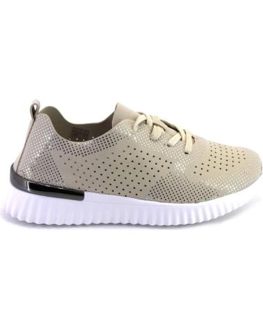 Deportivas de Mujer EOLIGEROS BISOU ZAPATILLAS CASUAL DE MUJER BEIGE