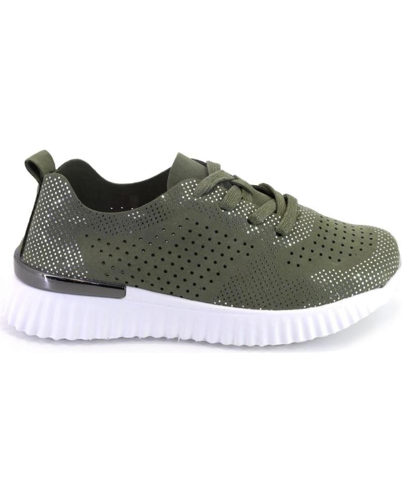 Sportivo per Donna EOLIGEROS BISOU ZAPATILLAS CASUAL DE MUJER KAKI