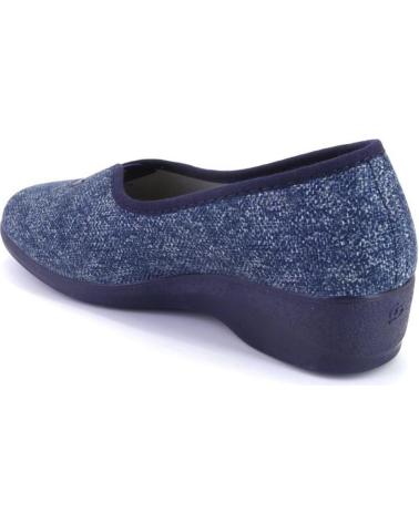 Zapatos de Mujer COSDAM 2410 LONAS DE MUJER CON CUNA BAJA AZUL MARINO
