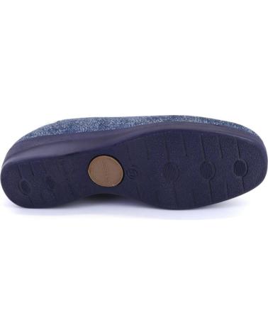 Zapatos de Mujer COSDAM 2410 LONAS DE MUJER CON CUNA BAJA AZUL MARINO