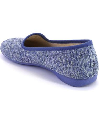 Pantofole per Donna COSDAM 524 ZAPATILLAS DE CASA CERRADA DE MUJER AZUL
